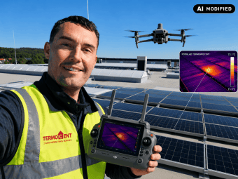 specjalistyczna termowizja dronem